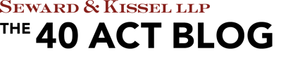 Seward & Kissel LLP and The 40 Act Blog Logo